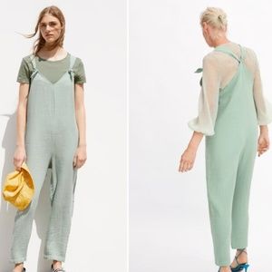 mint green jumpsuits